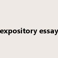 expository essay是什么意思