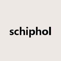 schiphol是什么意思