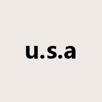 u.s.a是什么意思