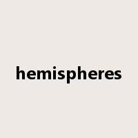 hemispheres是什么意思