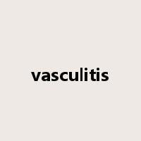 vasculitis是什么意思