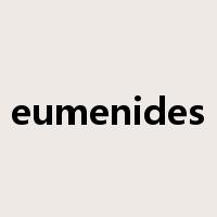 eumenides是什么意思