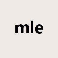mle是什么意思