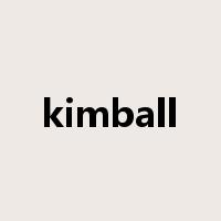 kimball是什么意思