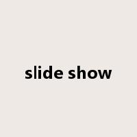 slide show是什么意思