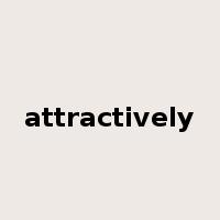 attractively是什么意思