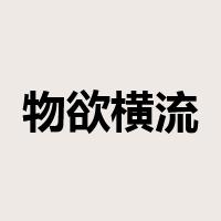 物欲横流是什么意思