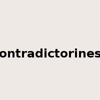 contradictoriness是什么意思