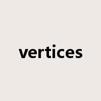vertices是什么意思