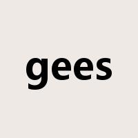gees是什么意思