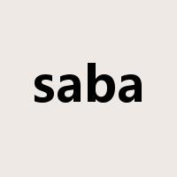 saba是什么意思