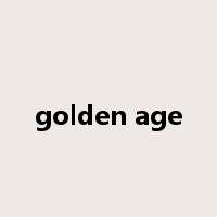 golden age是什么意思