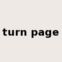 turn page是什么意思