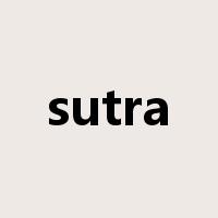 sutra是什么意思