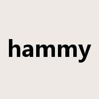 hammy是什么意思