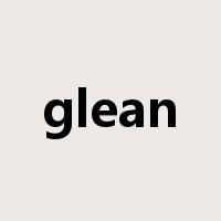 glean是什么意思