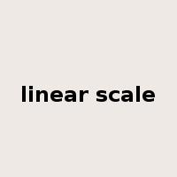 linear scale是什么意思