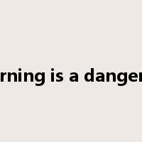 a little learning is a dangerous thing是什么意思