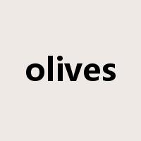 olives是什么意思