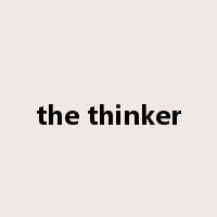 the thinker是什么意思