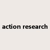 action research是什么意思