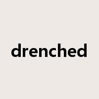 drenched是什么意思