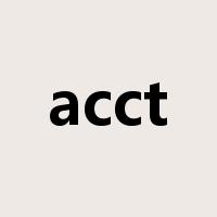 acct是什么意思