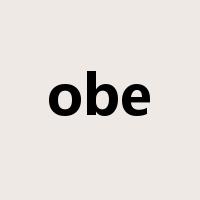 obe是什么意思