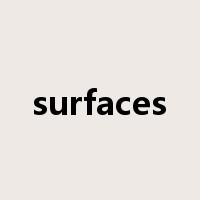 surfaces是什么意思