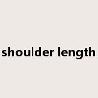 shoulder length是什么意思