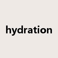 hydration是什么意思