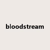 bloodstream是什么意思