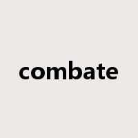 combate是什么意思