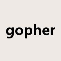 gopher是什么意思