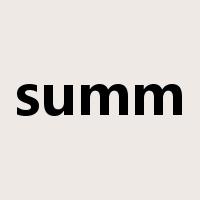 summ是什么意思