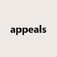 appeals是什么意思