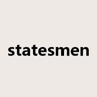 statesmen是什么意思