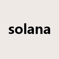 solana是什么意思