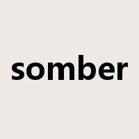 somber是什么意思