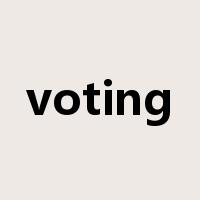 voting是什么意思