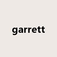 garrett是什么意思