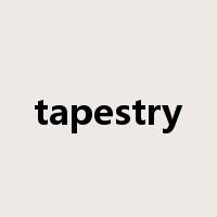 tapestry是什么意思