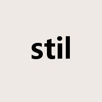 stil是什么意思