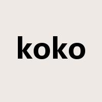 koko是什么意思