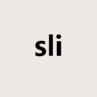 sli是什么意思