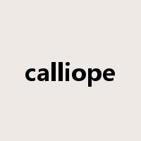 calliope是什么意思