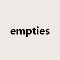 empties是什么意思