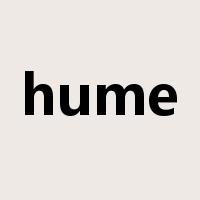 hume是什么意思