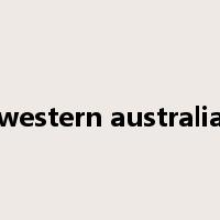 western australia是什么意思