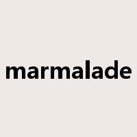 marmalade是什么意思